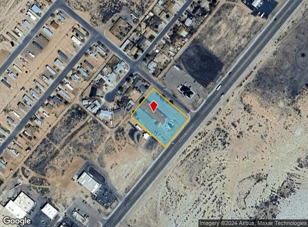  1989 Navajo Blvd, Holbrook, AZ Parcel Map