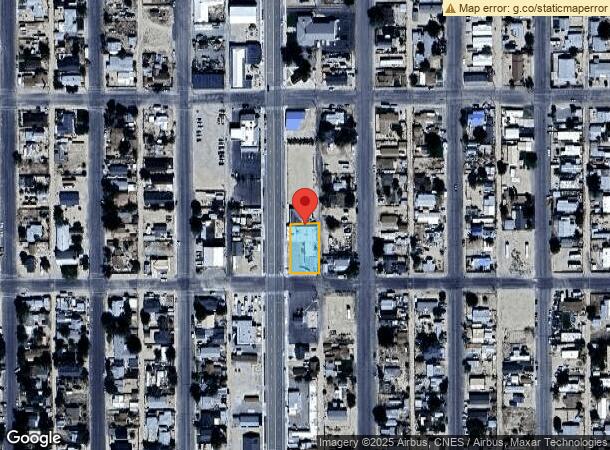  812 E St, Hawthorne, NV Parcel Map