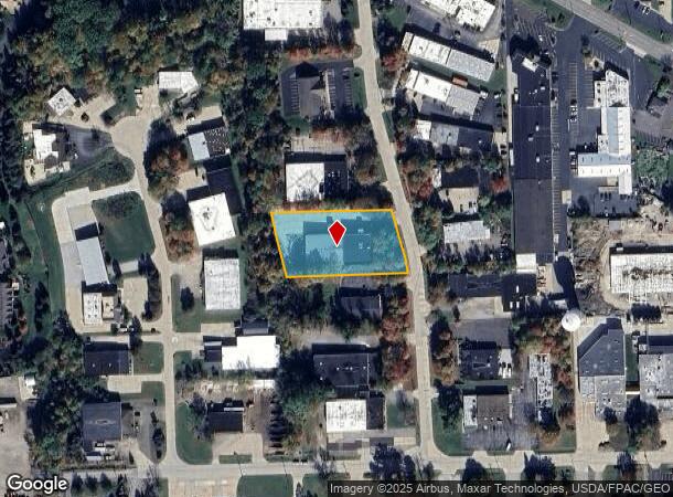  16722 W Park Circle Dr, Chagrin Falls, OH Parcel Map