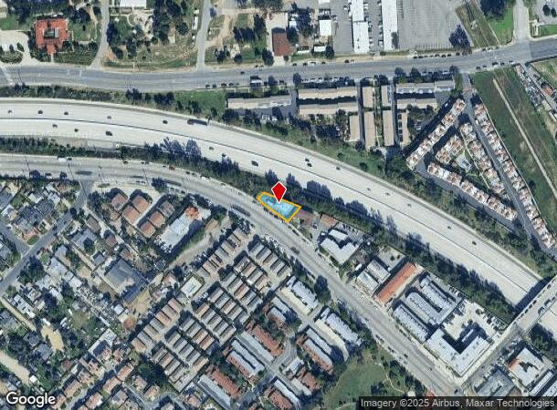 14487 Foothill Blvd, Sylmar, CA Parcel Map