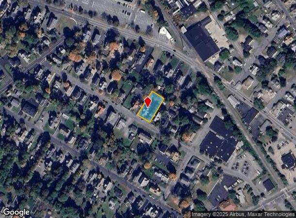  11 Maple St, Taunton, MA Parcel Map