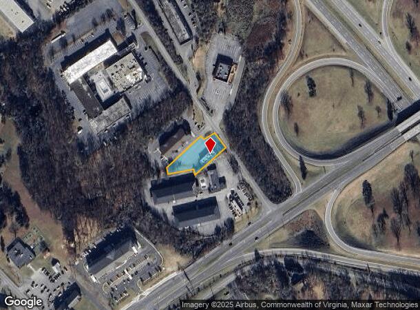  6608 Thirlane Rd, Roanoke, VA Parcel Map