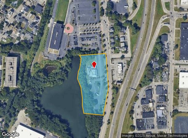  99 Garfield Ave, Cranston, RI Parcel Map