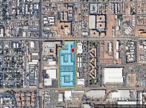  1831 E Apache Blvd, Tempe, AZ Parcel Map