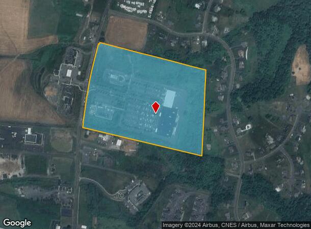  135 West Rd, Ellington, CT Parcel Map