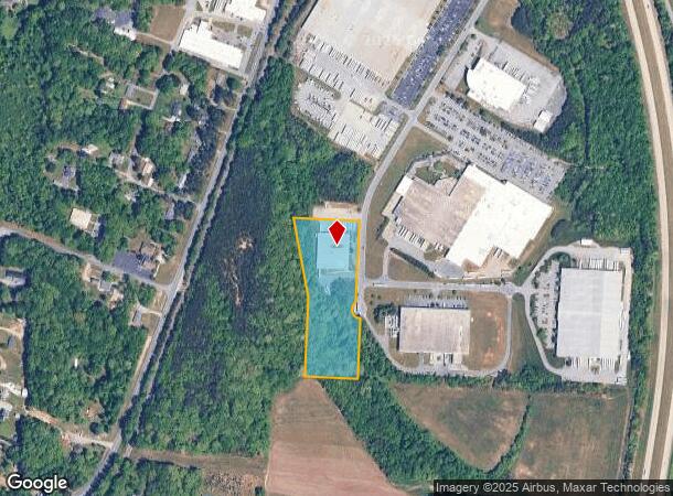 460 Welcome Center Blvd, Lexington, NC Parcel Map