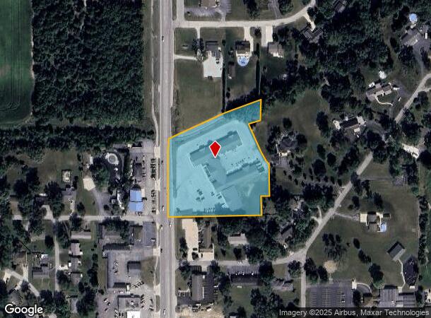 1169 N Main St, Bluffton, IN Parcel Map