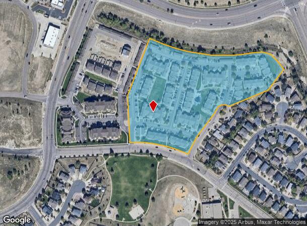 5310 Sprucemont Grv, Colorado Springs, CO Parcel Map