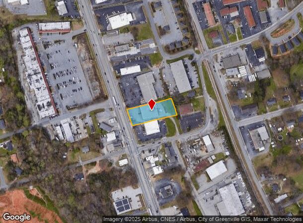 N Main St, Mauldin, SC Parcel Map