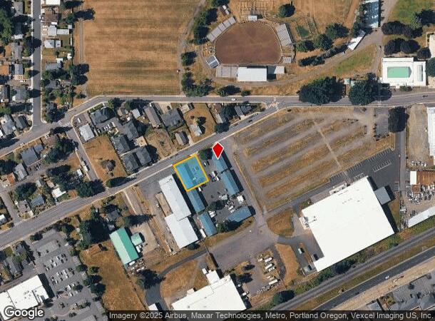 493 Ne 3Rd Ave, Canby, OR Parcel Map