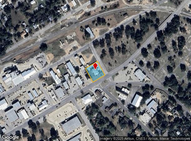  851 E Travis St, La Grange, TX Parcel Map