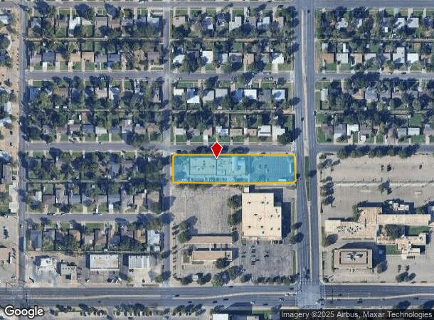 2523 48Th St, Lubbock, TX Parcel Map
