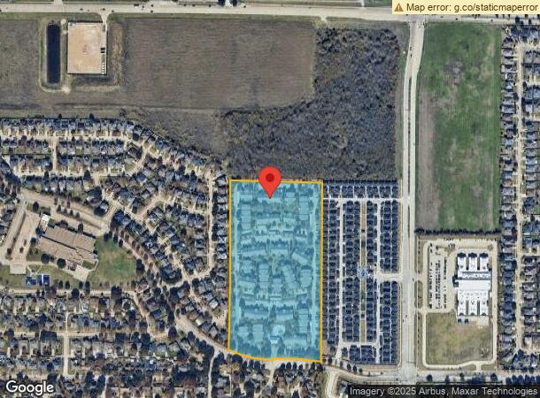  2650 S Forum Dr, Grand Prairie, TX Parcel Map