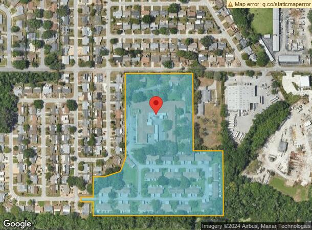  5250 Whippoorwill Dr, Holiday, FL Parcel Map