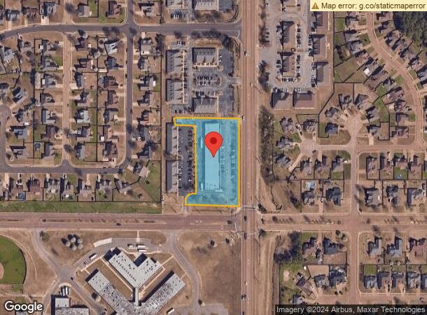  5627 Getwell Rd, Southaven, MS Parcel Map