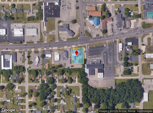 1045 Columbia Ave W, Battle Creek, MI Parcel Map