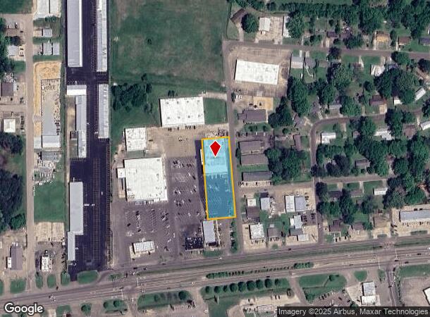 3090 Service Dr E, Pearl, MS Parcel Map