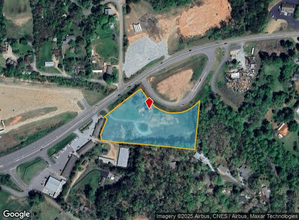  1661 Highlands Rd, Franklin, NC Parcel Map