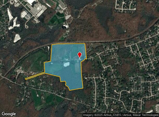  250 Flanders Rd, Niantic, CT Parcel Map