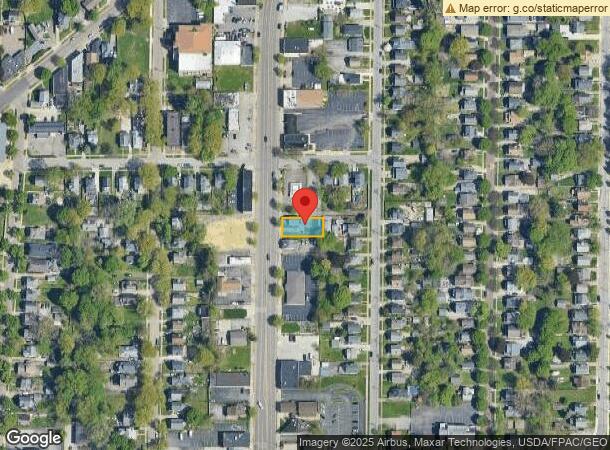  703 N Main St, Akron, OH Parcel Map