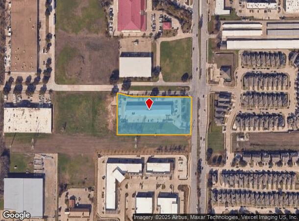  2253 Old Denton Rd, Carrollton, TX Parcel Map