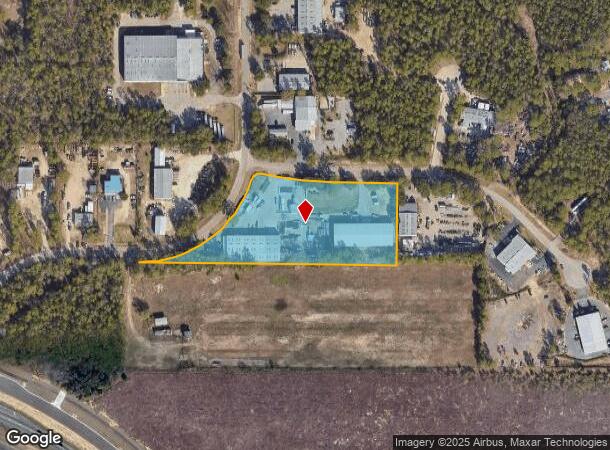  2827 Manufacturer Ct, Tallahassee, FL Parcel Map