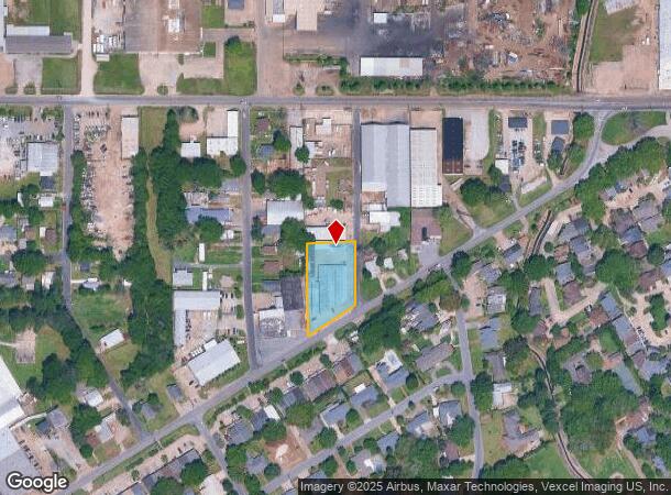 128 Trahan St, Lafayette, LA Parcel Map