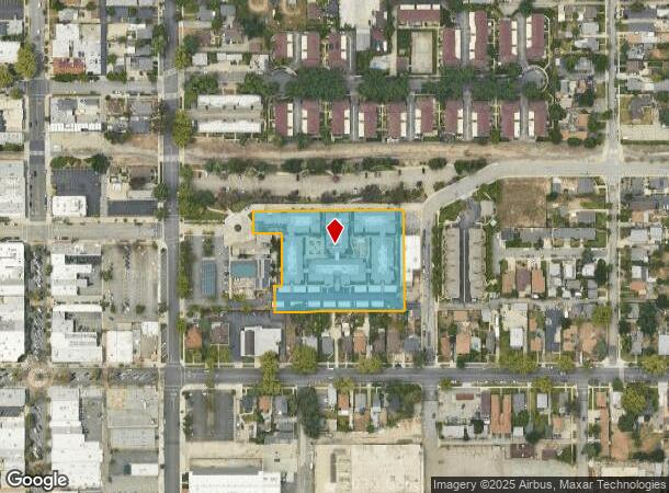  260 N 3Rd Ave, Upland, CA Parcel Map