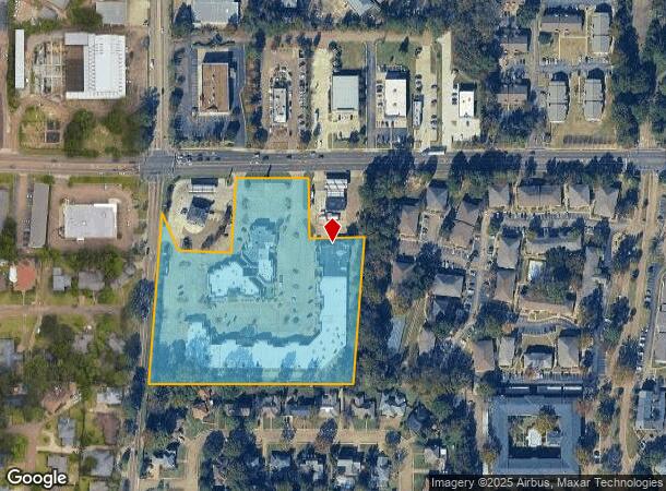 1625 E County Line Rd, Jackson, MS Parcel Map