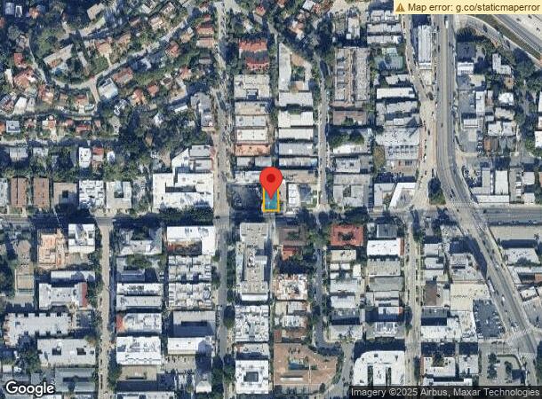  6551 Franklin Ave, Los Angeles, CA Parcel Map