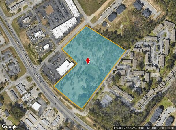 Ne S Garners Fry, Columbia, SC Parcel Map