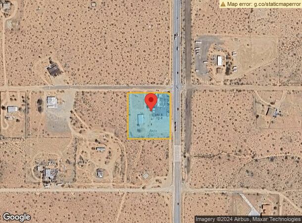  848 Old Woman Springs Rd, Yucca Valley, CA Parcel Map