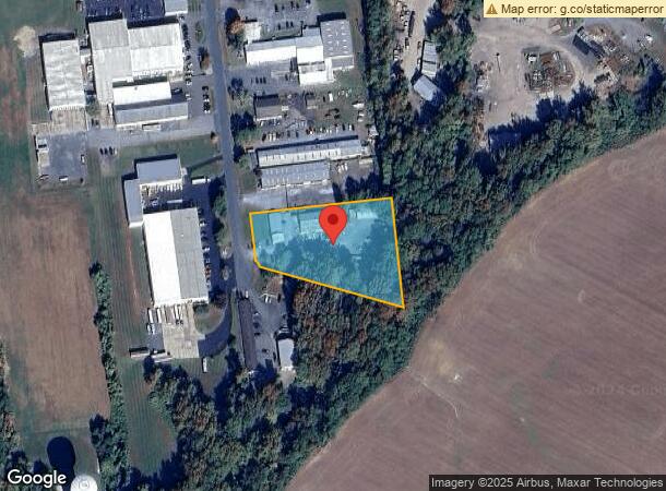  7923 Industrial Park Rd, Easton, MD Parcel Map