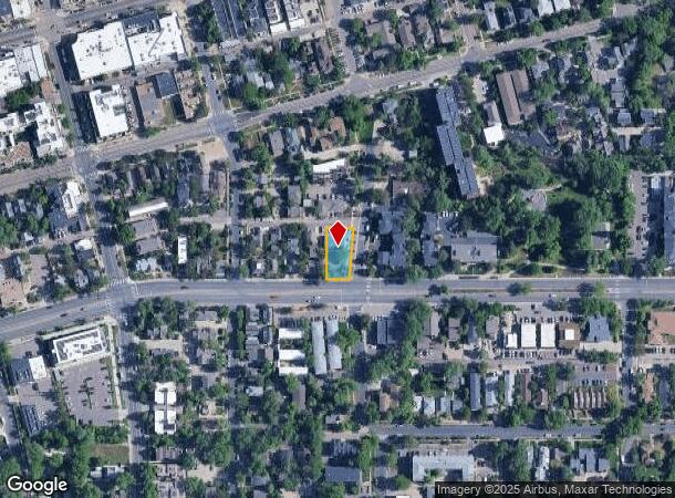 1833 19Th St, Boulder, CO Parcel Map