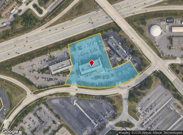  26100 American Dr, Southfield, MI Parcel Map