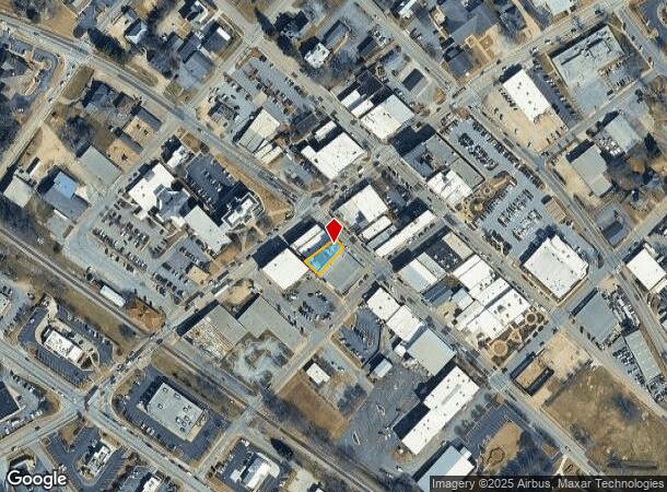  21 E Athens St, Winder, GA Parcel Map