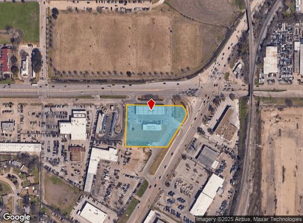  12100 E Northwest Hwy, Dallas, TX Parcel Map