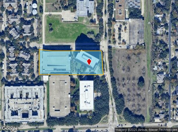  1414 Enclave Pkwy, Houston, TX Parcel Map