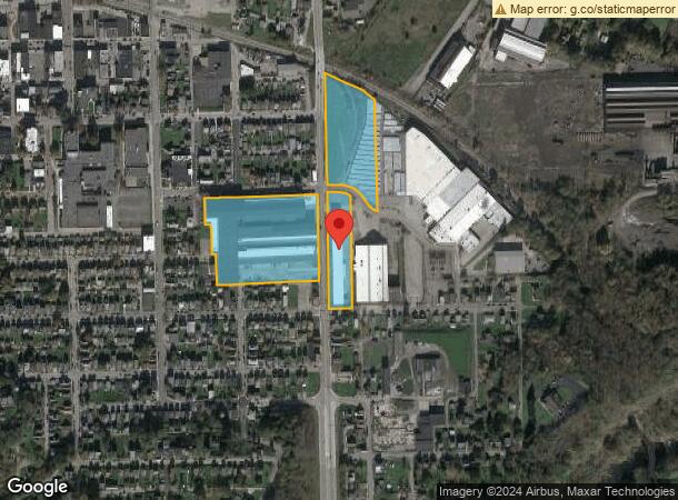  700 2Nd St, Ellwood City, PA Parcel Map