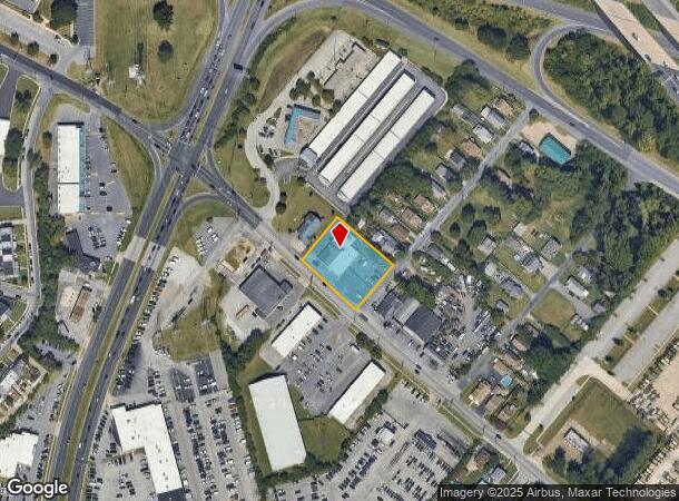  1104 N North Point Rd, Dundalk, MD Parcel Map