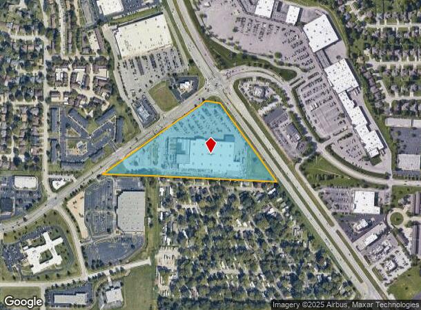 1850 E Primrose St, Springfield, MO Parcel Map