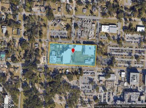  1300 E Avery St, Pensacola, FL Parcel Map