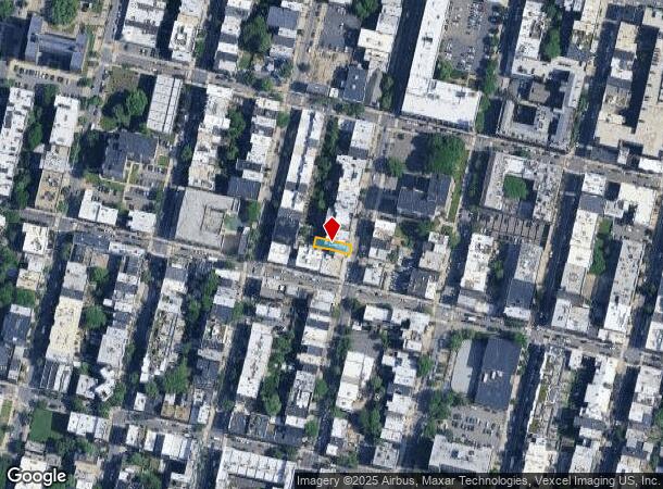  206 Jefferson St, Hoboken, NJ Parcel Map