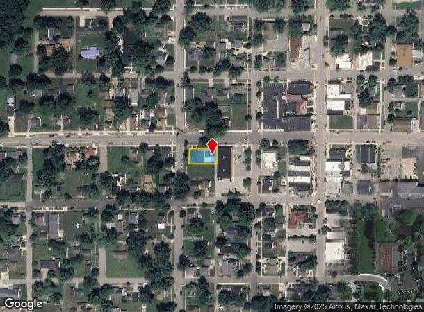  215 W Jefferson St, Culver, IN Parcel Map