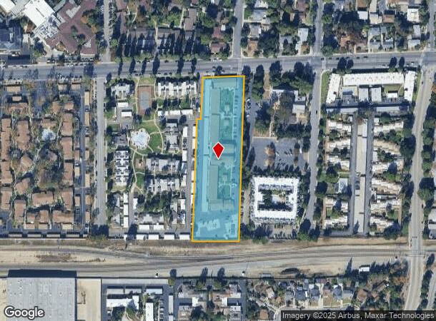 848 W Bonita Ave, Claremont, CA Parcel Map