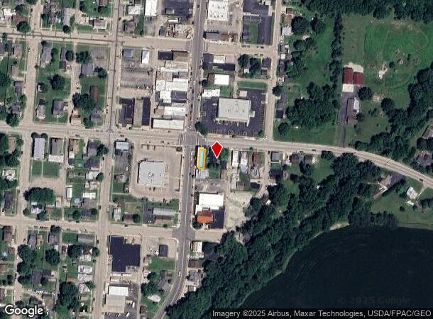 100 E Jefferson St, New Carlisle, OH Parcel Map