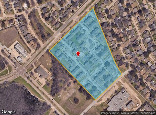 238 E Oates Rd, Garland, TX Parcel Map