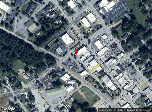  75 N Depot St, Fountain Inn, SC Parcel Map