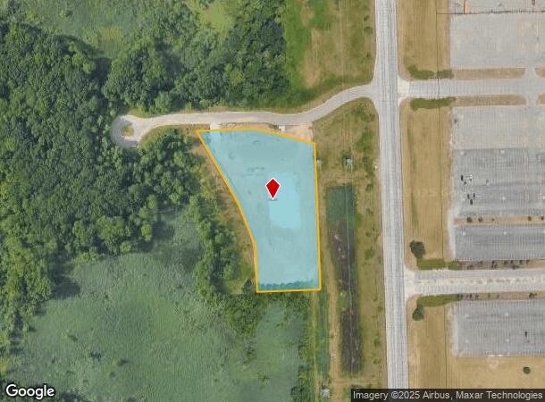 1201 Delta Ct, Lake Orion, MI Parcel Map