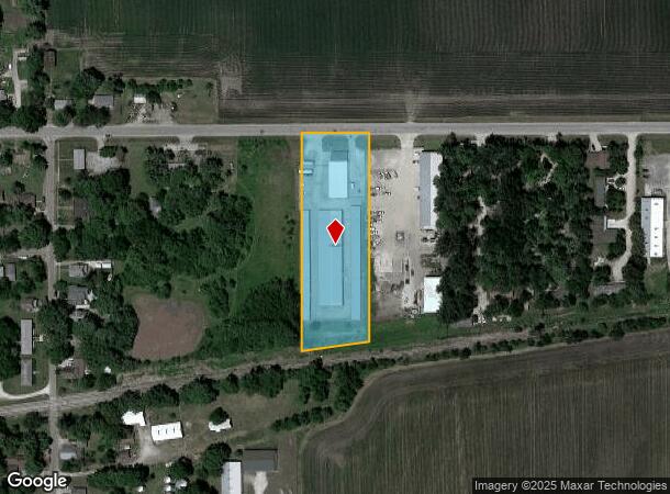  205 E Chestnut St, Bondville, IL Parcel Map